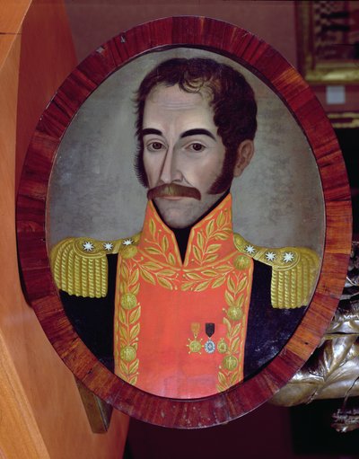 Portrait of Simon Bolivar, c.1820 by Pedro Jose de Figueroa